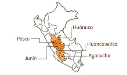 geographical distribution of maca